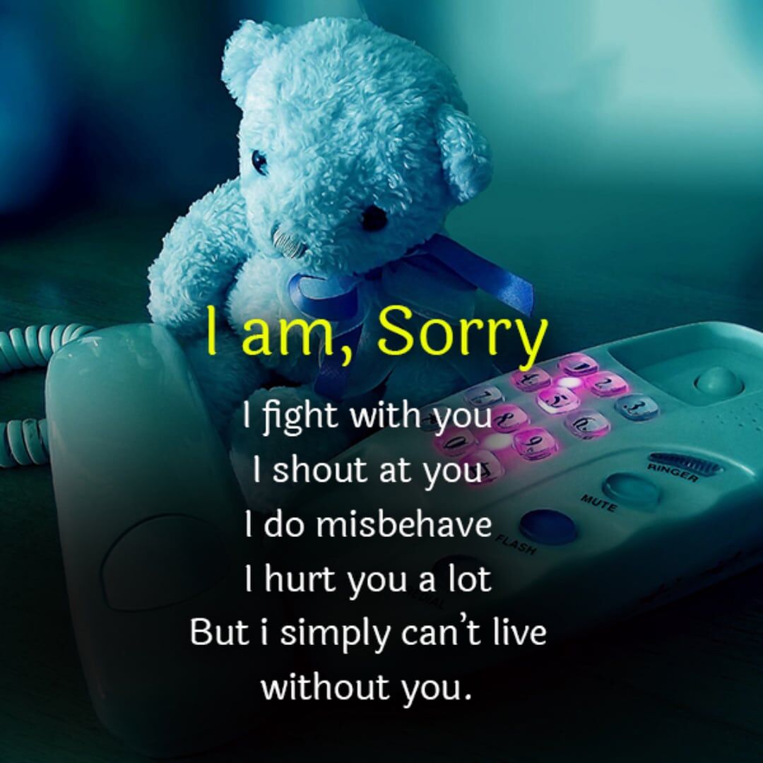 Sorry Quotes For Best Friend, Sorry Messages for Friends - Best ...